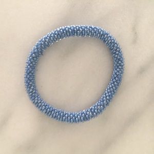 Beaded roll bracelet